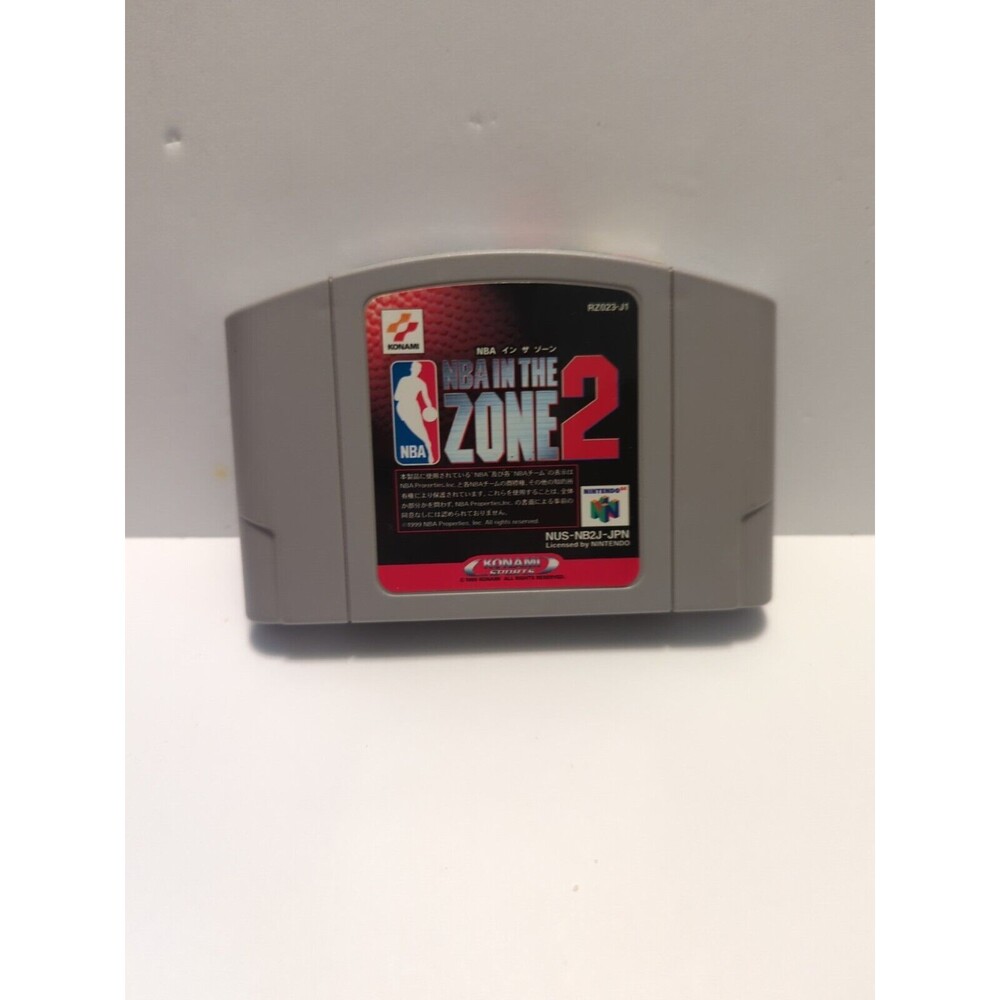 NBA In The Zone 99 NBA In The Zone 2 Nintendo 64 N64 Japan Import USA Seller